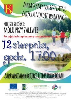 Plakat nordic walking
