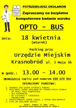 Plakat oko-bus