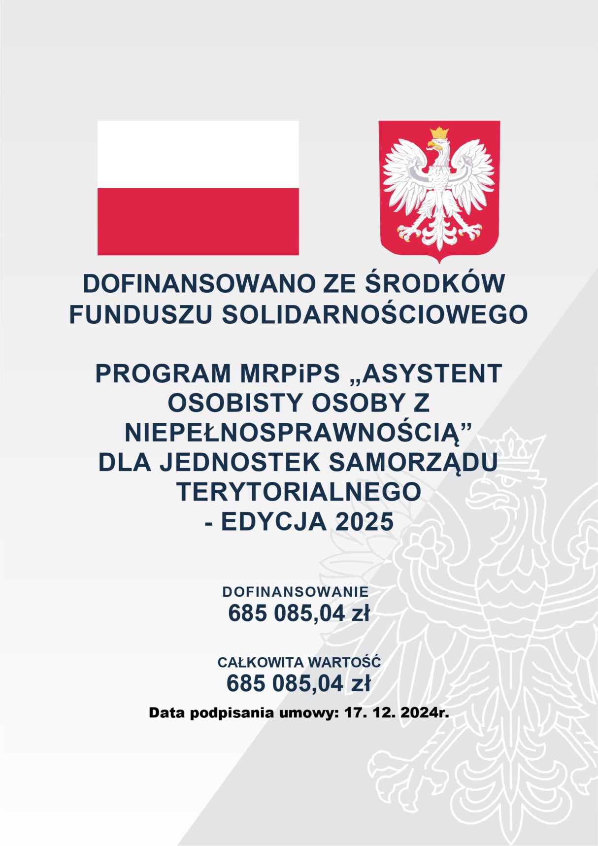 Miejsko Gminny Ośrodek Pomocy Społecznej w Krasnobrodzie przystąpił do realizacji Ministerialnego Programu “Asystent osobisty osoby z niepełnosprawnością” dla Jednostek Samorządu Terytorialnego – edycja 2025