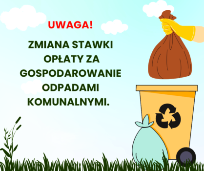Nowe stawki opłat za gospodarowanie odpadami komunalnymi – od 1 kwietnia 2026r.